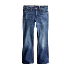 J.Crew 9" Mid-Rise Demi-Boot Crop Jean Women Size 27 Lantern BA628 New